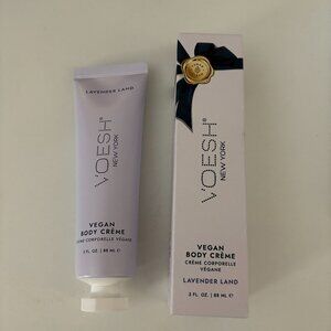 Voesh New York VEGAN BODY CREME Scent Lavender Land Full Size 3 Fl Oz
